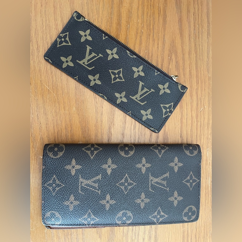 Louis Vuitton Bifold Wallet with a Bonus Coin Money Wallet
